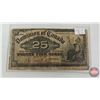 Image 3 : Dominion of Canada Twenty Five Cent 1900 "Shinplaster" (2) : ~ Boville ~ Courtney