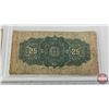 Image 6 : Dominion of Canada Twenty Five Cent 1900 "Shinplaster" (2) : ~ Boville ~ Courtney