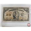 Image 3 : Dominion of Canada Twenty Five Cent 1923 "Shinplaster" (2) : ~ McCavour/Saunders #440204 ~ McCavour/
