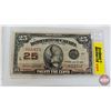 Image 2 : Dominion of Canada Twenty Five Cent 1923 "Shinplaster" (5) : ~ Campbell/Clark #668871 ~ McCavour/Sau