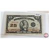Image 3 : Dominion of Canada Twenty Five Cent 1923 "Shinplaster" (5) : ~ Campbell/Clark #668871 ~ McCavour/Sau