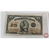 Image 4 : Dominion of Canada Twenty Five Cent 1923 "Shinplaster" (5) : ~ Campbell/Clark #668871 ~ McCavour/Sau