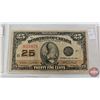 Image 5 : Dominion of Canada Twenty Five Cent 1923 "Shinplaster" (5) : ~ Campbell/Clark #668871 ~ McCavour/Sau