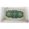 Image 9 : Dominion of Canada Twenty Five Cent 1923 "Shinplaster" (5) : ~ Campbell/Clark #668871 ~ McCavour/Sau