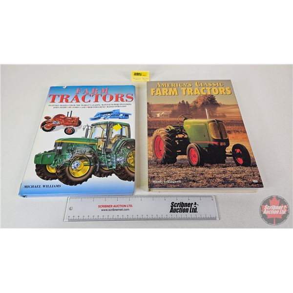 Hard Cover Book Combo : - Farm Tractors Book by Michael Williams - America's Classic Farm Tractors B