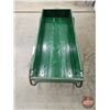 Image 4 : Decor Piece : Wagon w/ John Deere Stencil (20"H x 21"W x 63" L w/Handle)