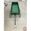 Image 7 : Decor Piece : Wagon w/ John Deere Stencil (20"H x 21"W x 63" L w/Handle)