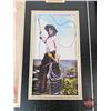 Image 5 : Calgary Stampede 100th Anniversary Framed & Matted Picture w/ Collector Pin (No Glass) (22-1/2"H x 1