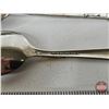Image 10 : Silver Plated Spoons (3) (c. 1930's) In Wood Case : - Charlie McCarthy (2) - Betty Lou (1) (Case Mea