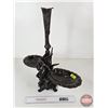 Image 13 : Bronzed Angel Statue Vase with Two Balance Candy Dishes (20-3/4"H x 19-3/4"W)