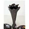 Image 14 : Bronzed Angel Statue Vase with Two Balance Candy Dishes (20-3/4"H x 19-3/4"W)