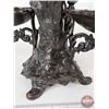 Image 9 : Bronzed Angel Statue Vase with Two Balance Candy Dishes (20-3/4"H x 19-3/4"W)