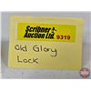 Image 8 : Old Glory Padlock with Key (2-5/8"H)