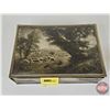 Image 11 : Vintage Collectors Biscuit Tins (3) : (Largest Measures : 3"H x 11-1/2"W x 8"D)