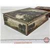 Image 13 : Vintage Collectors Biscuit Tins (3) : (Largest Measures : 3"H x 11-1/2"W x 8"D)