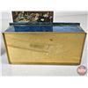 Image 5 : Vintage Collectors Biscuit Tins (3) : (Largest Measures : 3"H x 11-1/2"W x 8"D)