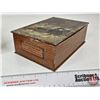 Image 6 : Vintage Collectors Biscuit Tins (3) : (Largest Measures : 3"H x 11-1/2"W x 8"D)