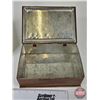 Image 8 : Vintage Collectors Biscuit Tins (3) : (Largest Measures : 3"H x 11-1/2"W x 8"D)