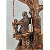 Image 6 : Vintage Table Lamp : (Consignor Note) Idylle Printaniere (Spring Idyll) Vintage Lamp (Total Height :