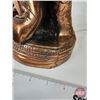 Image 8 : Vintage Table Lamp : (Consignor Note) Idylle Printaniere (Spring Idyll) Vintage Lamp (Total Height :