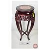 Image 1 : Marble Top Flower Stand : Mohagany (36"H)