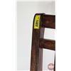 Image 8 : Wooden Tall Chair (41"H x 18"W x 21"D)