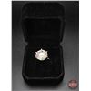 Image 2 : Ladies Ring : Size 6 : Sterling Silver w/10CT Moissanite Stone w/Appraisal $4800.00(CDN)
