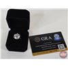 Image 8 : Ladies Ring : Size 6 : Sterling Silver w/10CT Moissanite Stone w/Appraisal $4800.00(CDN)