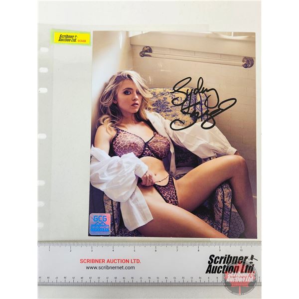 Autographed 8X10 Photo : Sydney Sweeney (Certified : GCG)