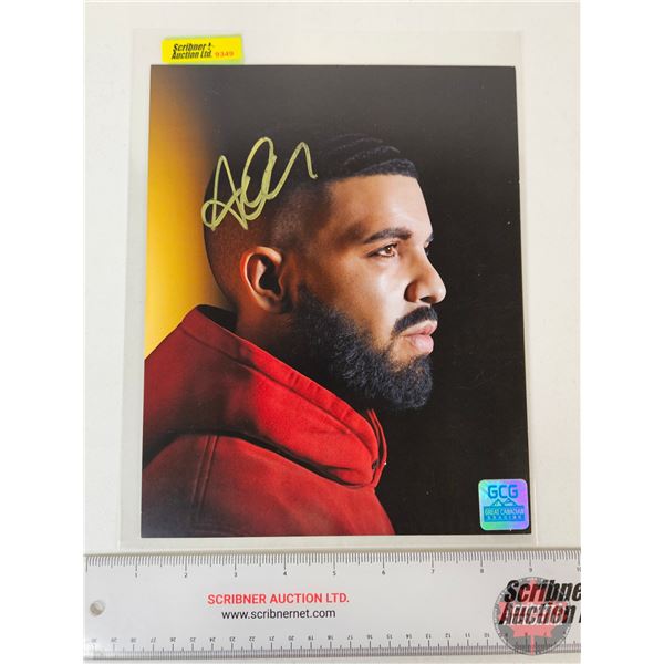Autographed 8x10 Photo : Drake (Certified : GCG)