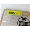 Image 9 : Autographed 1974-1975 WHA Oilers vs. Jets Roster - Bobby Hull - Bryan Hall - Dave Cutler - Ross Perk