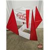 Image 3 : Retro Box Kite : Coca-Cola / Red Rooster (Assembled Size : 48"H x 45"W x 45"D)
