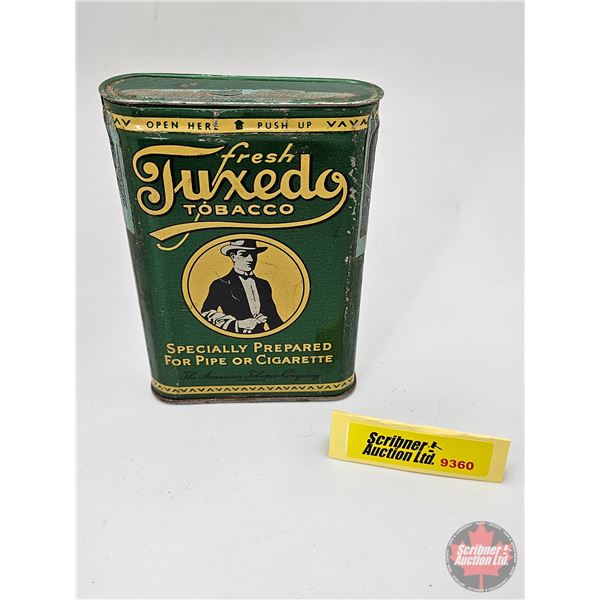 Pocket Tin : Tuxedo Tobacco (4-1/4"H x 3"W x 1"D)