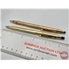 Image 2 : Pen and Mechanical Pencil Set : Cross 12kt Gold Plated (c. 1970's)