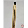 Image 3 : Pen and Mechanical Pencil Set : Cross 12kt Gold Plated (c. 1970's)