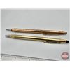 Image 5 : Pen and Mechanical Pencil Set : Cross 12kt Gold Plated (c. 1970's)