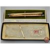 Image 6 : Pen and Mechanical Pencil Set : Cross 12kt Gold Plated (c. 1970's)