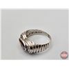 Image 4 : Vintage Ring (From Estate) : w/Unknown Stones : Size 6 (Sterling .925 PEER)