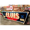 Image 1 : Elvis Presley : Early 1970's Massive "ELVIS NOW" Billboard Banner Promoting Elvis Presley's Concerts