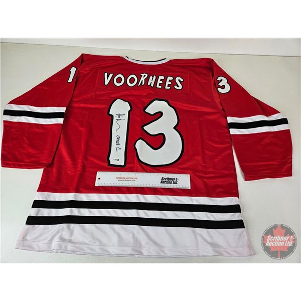 Autographed Jersey : "Ari Lehman" : Jason Voorhees : Friday the 13th  (Certified : JSA )