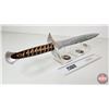 Image 4 : Autographed Foam Lord of the Rings Sword : Elijah Wood (Frodo) & Sean Astin (Sam)  (Certified : WWOC
