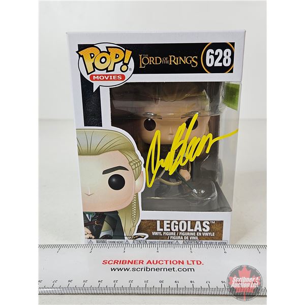 Autographed Funko POP! Vinyl Figure : Lord of the Rings 628 : Legolas : Signed by Orlando Bloom  (Ce