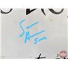 Image 2 : Autographed Tin Sign : "No Admittance Except on Party Business" : Signed by Elijah Woods (Frodo) & S