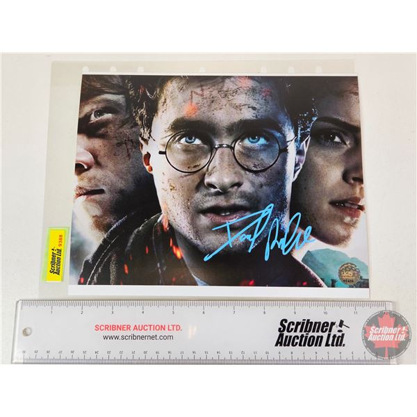 Autographed 8x10 Photo : Daniel Radcliff (Certified : KB Authentics)