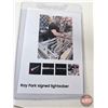 Image 13 : Autographed Lightsaber : Signed by Ray Parker (Darth Maul : Star Wars Episode 1) : Multi-Coloured Li