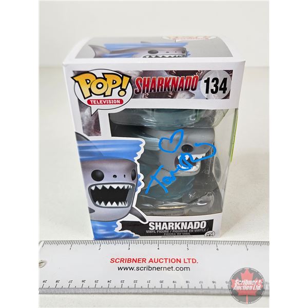 Autographed Funko POP! Vinyl Figure : Sharknado 134 : Sharknado : Signed by Tara Reid (Certified : W