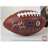 Image 2 : Autographed Football & 8x10 Photo : Rudy : Signed by Sean Astin  (Football Certified : WWOC)