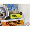 Image 12 : Autographed Funko POP! Vinyl Figures (2) : The Suicide Squad : Peacemaker: Signed by John Cena  (Cer