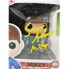Image 2 : Autographed Funko POP! Vinyl Figure : The Goonies : Mikey : Signed by Sean Astin (Certified : WWOC) 