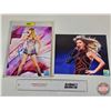 Image 1 : Autographed 8x10 Photos (2) : Taylor Swift  (Certified : GCG)